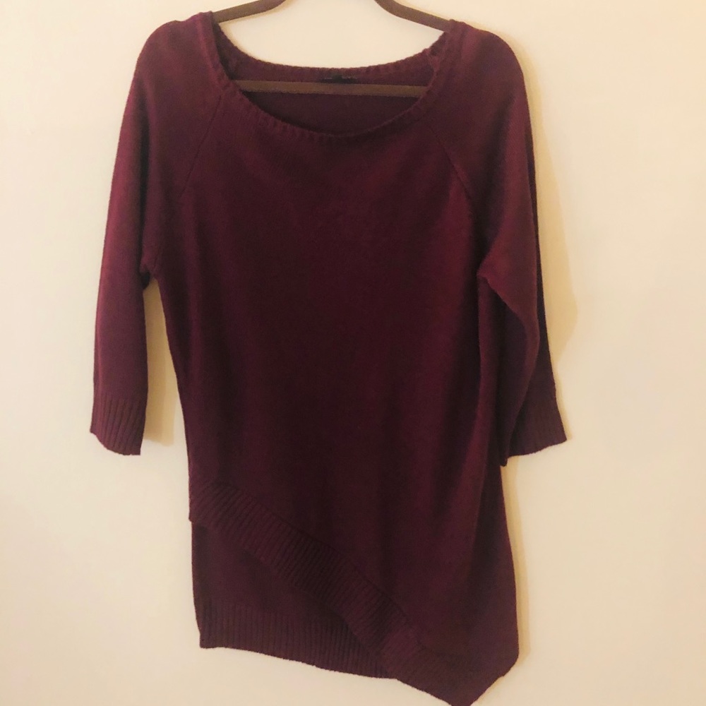 Burgundy Sweater